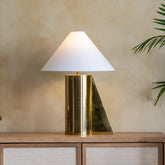 Helia Gold Tall Table Lamp